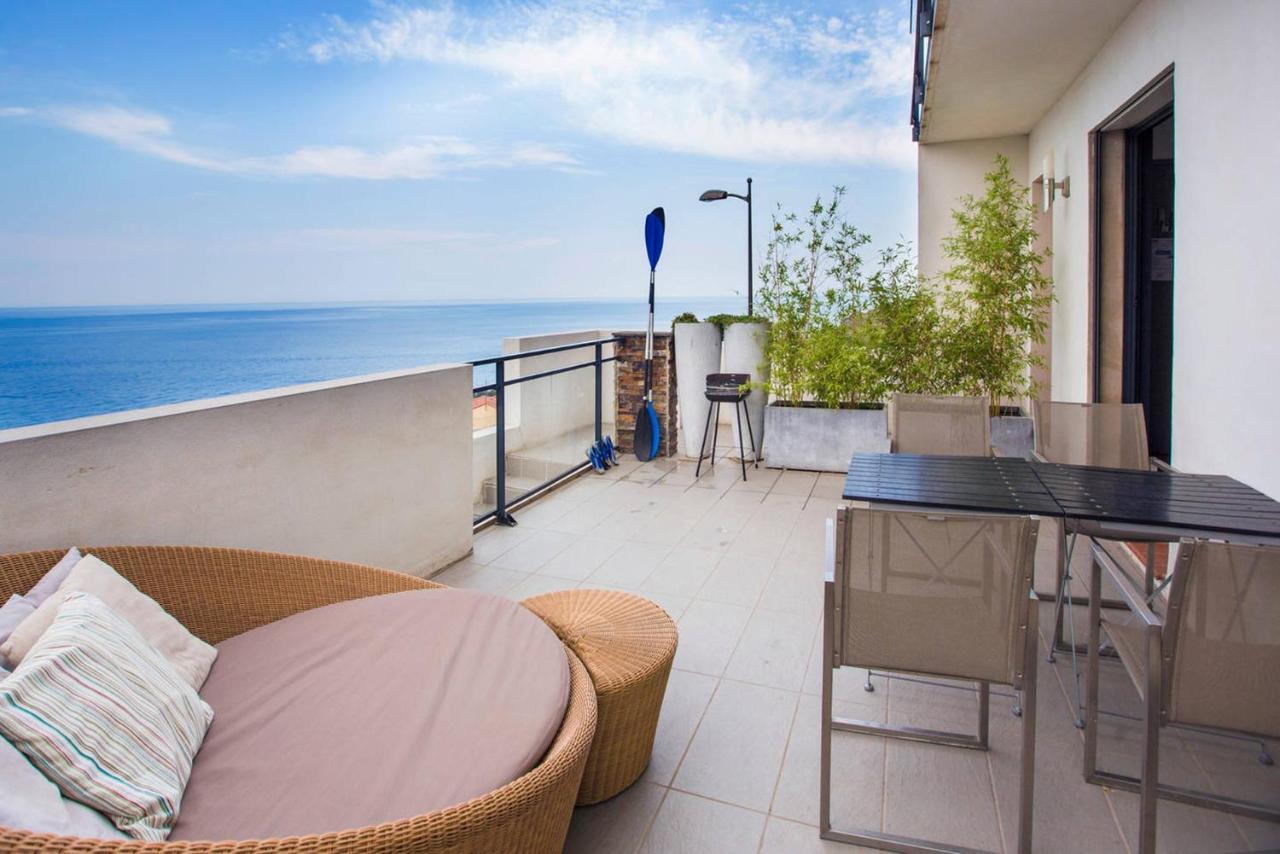appartement vue mer el farniente Cerbère Extérieur photo
