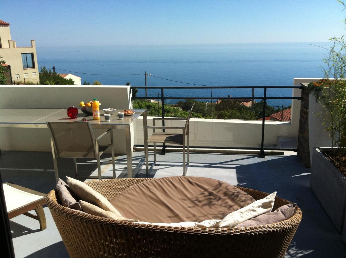 appartement vue mer el farniente Cerbère Extérieur photo