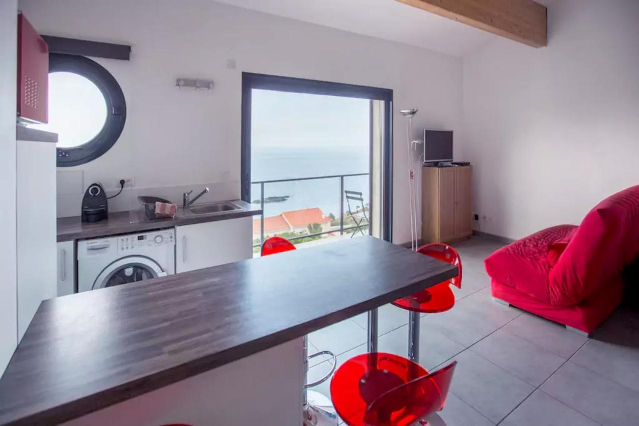 appartement vue mer el farniente Cerbère Extérieur photo